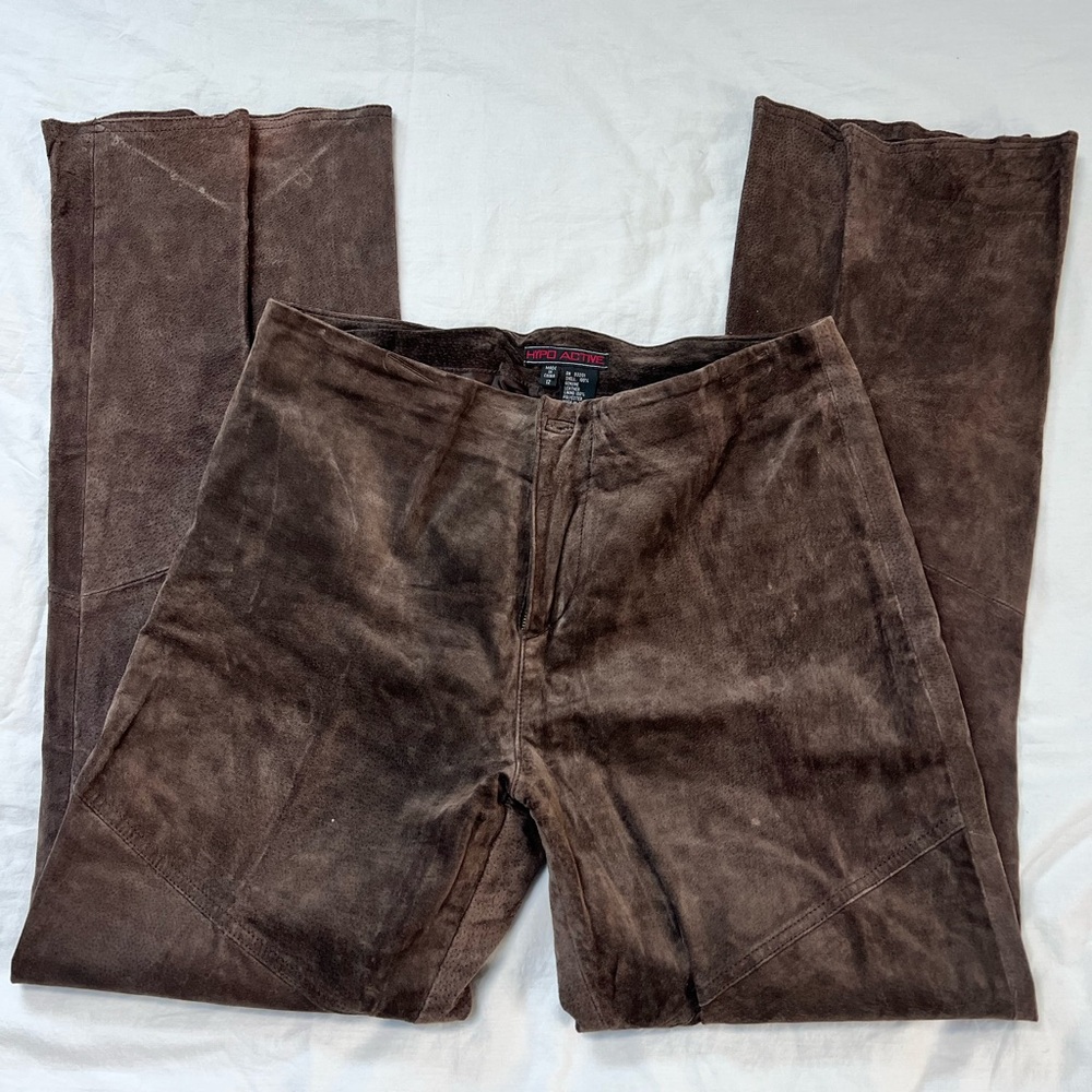 Vintage Hypo Active 100% Suede Pants